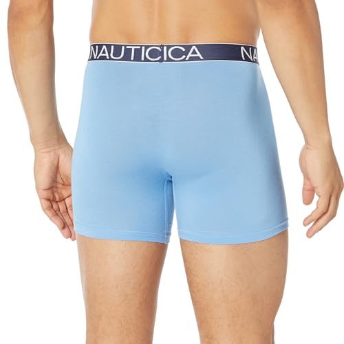 Nautica Men's Bamboo Spandex 3-Pack Boxer Briefs3