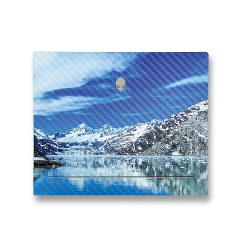 Image of MightySkins Carbon Fiber Skin Compatible with Alienware X14 R2 (2023) Full Wrap Kit - Sky Lake | Protective, Durable Textured Carbon Fiber Finish | Easy to Apply & Change Styles | Made in The USA