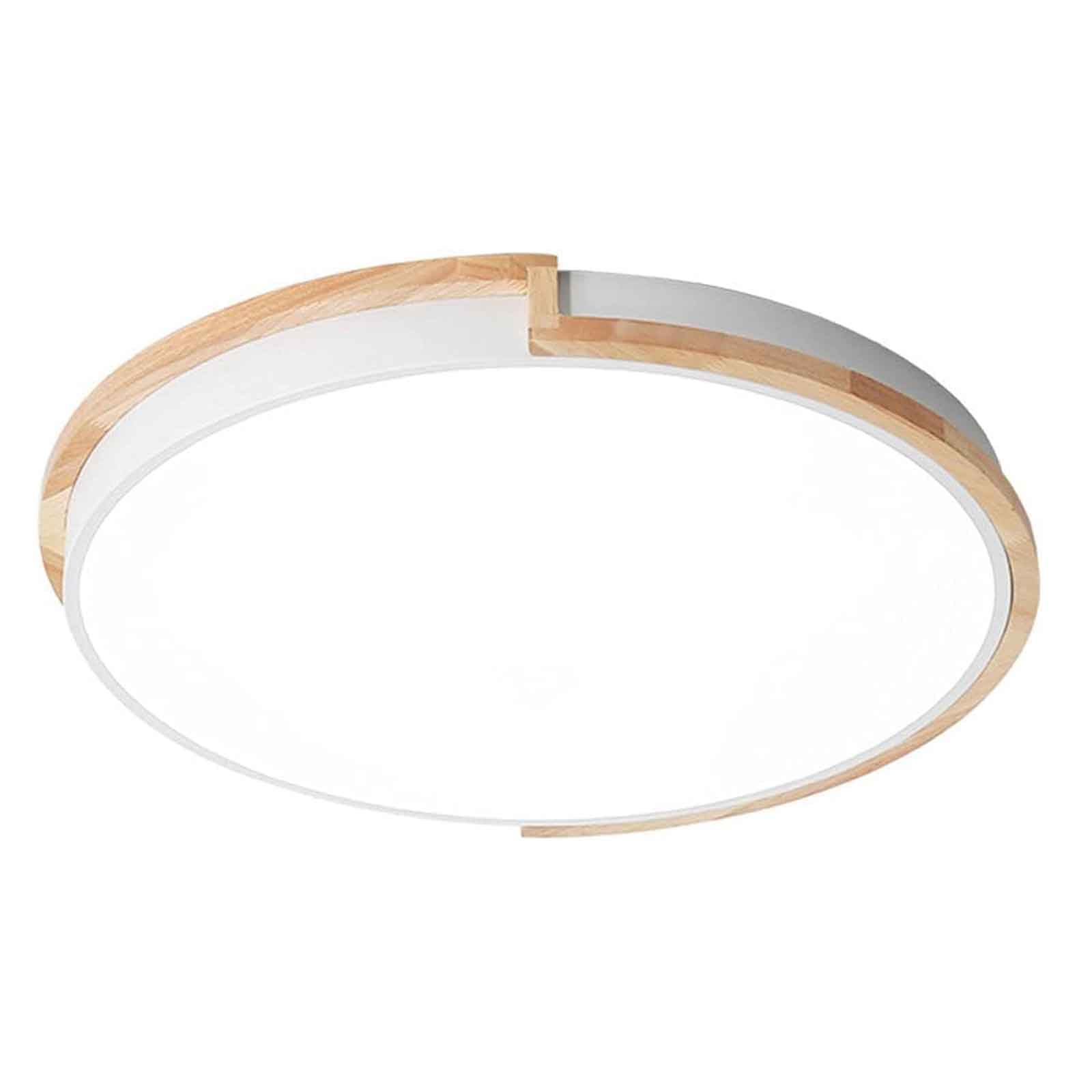 Lampa Sufitowa Led-plafondlamp Inbouw 3200lm Driekleurig licht Dimbaar Plafondverlichtingsarmatuur Ronde platte plafondlamp Energiebesparend voor slaapkamer Hal Keuken Woonkamer Biuro
