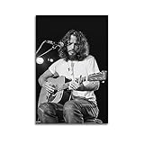 ZaLiX Cool Posters Chris Cornell Poster Art Decor Painting Aesthetic Wall Art Canvas for Bedroom Decor 08x12inch(20x30cm) Unframe-style