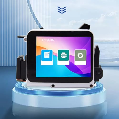 Handheld-Tintenstrahldrucker, Handheld-Drucker für Barcode-Etiketten, Chargennummer, Datum, Uhrzeit, Druck auf Holz, Glas, Stoff, Stein, Kunststoff, 12,7 Mm Inkjet-Druckmaschine,