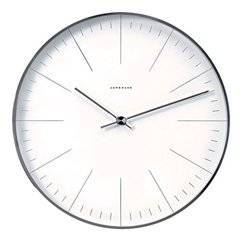 Klein & More 10757 Classics MAX Bill - Reloj de Pared (22 cm)