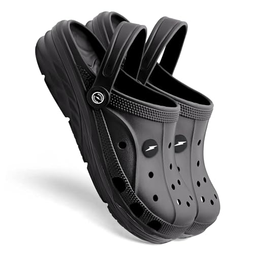 Image of BRUTON Extra Soft Men's Classic Casual Sandals /Clogs Adjustable Back Strap | Lightweight | Stylish & Non-Slip | Waterproof & Everyday Mules for Men & Boys