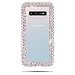 Jesiya for Samsung Galaxy S10 Plus Case 3D Glitter Sparkle Bling Case Luxury Shiny Crystal Rhinestone Diamond Bumper Clear Protective Case Cover for Samsung Galaxy S10 Plus Clear