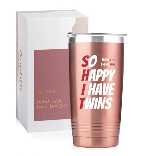 So Happy I Have Twins Tumbler