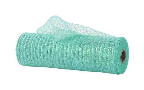 Iridescent Foil Weave Deco Mesh image
