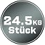 Black | 1 x 24.5 kg