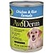 AvoDerm Natural Chicken Meal and Brown Rice Formula for Puppies, 13-Ounce Cans, Case of 12