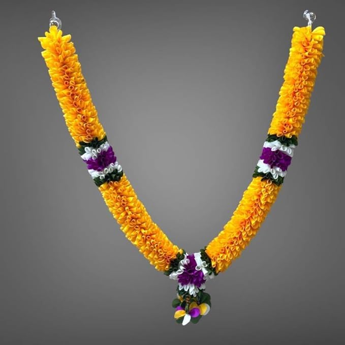 Store Garland Artificial Mala for God Photo Frame Home Decoration Multipurpose,treditional spritual