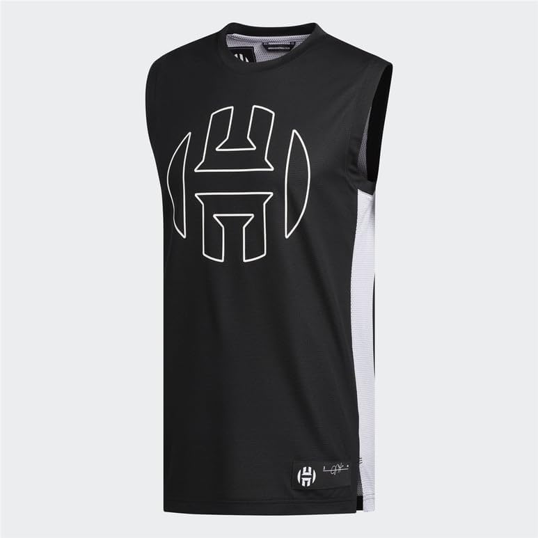 Adidas Men's Basketball Harden Jersey L Black