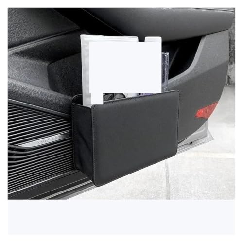 Bolsa colgante para respaldo de asiento y cubo de basura plegable para coche 4
