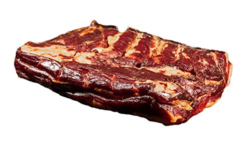 Bacon | Dörrfleisch | geräuchertes Bauchfleisch am Stück | Deutsches Landschwein aus eigener Schlachtung | 1.000g