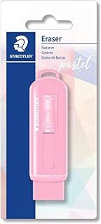 STAEDTLER Borracha, com capa Plástica, blister - linha pastel - 525 PSBKPA, Multicolorido