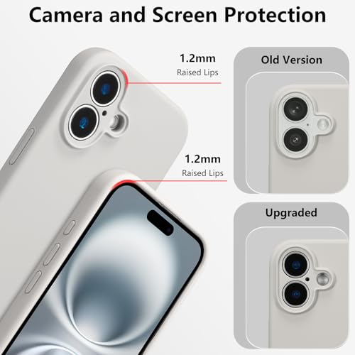 UCASONG for iPhone 17 Case,Liquid Silicone Case,Stone by UCASONG - Used condition - Image 4