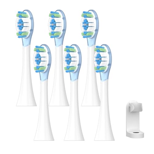 6 testine di ricambio per spazzolino elettrico sonico Xiaomi Mijia Pro serie MES610/MES609 con porta spazzolino da denti