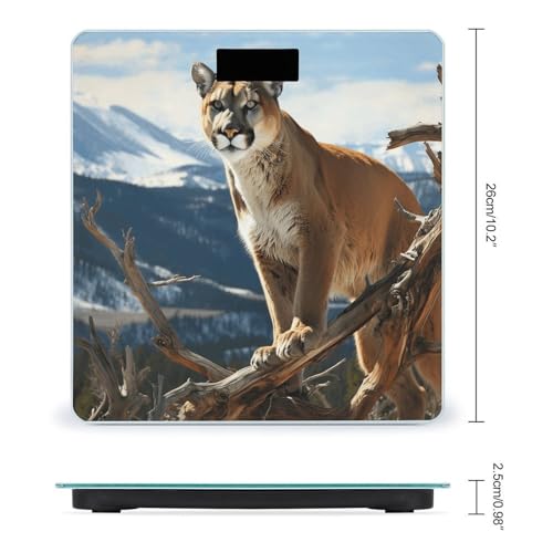 Báscula Digital Panther Mountain Lion para Baño miniatura 2