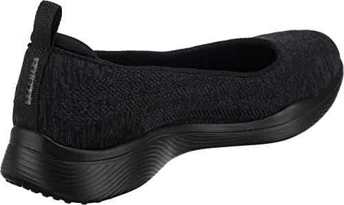 Skechers Women's Microburst 2.0 Irresistible Sneaker, Black, 7.5