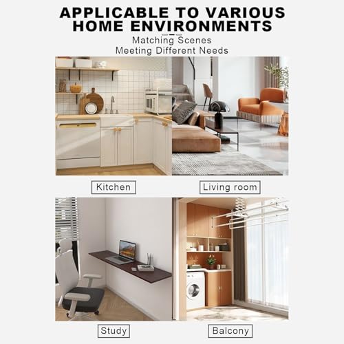Table pliante murale pour optimiser un petit appartement sans encombre - 8