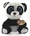 Ty Beanie Boos 28 cm Bamboo (Panda) Peluches Animales del Bosque, Bosque y Savana, Multicolor, 28 cm, 0008421364633