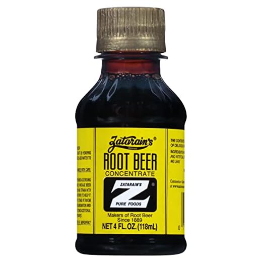 Root Beer Zatarain's Concentrate, 4 Ounce Plastic Bottles (Pack of 12)