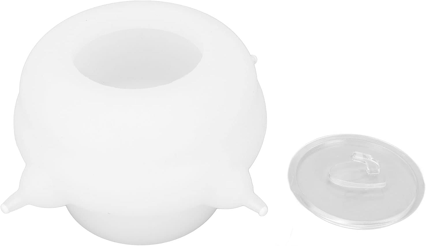 Kitten Nipple Milk Feeder, Pet Bowl 4 Nipples Food Grade Silicone Small Feeder,4 Nursing Supplies Station with Lid for Puppy Multi Design Kittens Puppies