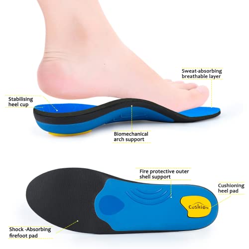 Arch Support Insertion Plantar Fasciitis Relieves Insoles Flat Feet Orthopedic Insoles Shock Absorption Comfortable High Arch Men And Women #TOP1