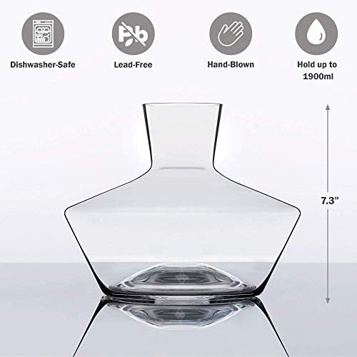 Zalto Denk'Art Mystique Hand-Blown Crystal Wine Decanter for Enthusiasts
