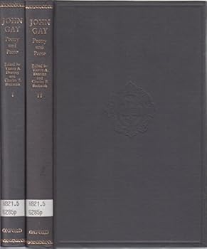 Hardcover John Gay: Poetry and Prose (Volume 1 & 2) Book
