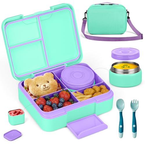 Image of WyfKyd Bento Lunch Box Set with Soup Thermo Food Container for Kids Adults