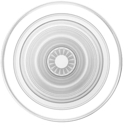 PopSockets MagSafe kompatibilis telefontartó, vezeték nélküli töltéshez, átlátszó - klar