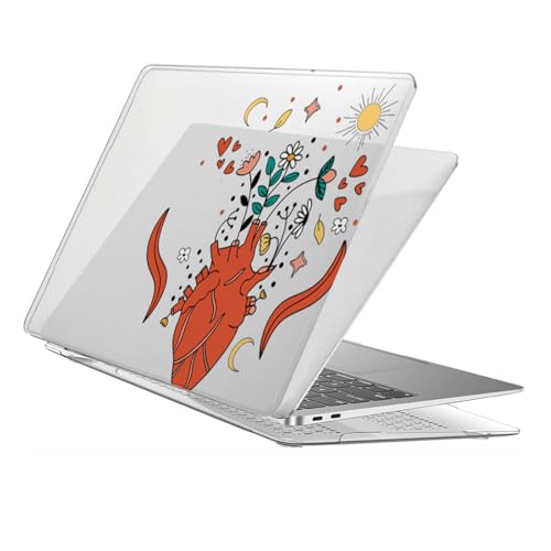Carcasa protectora Mac Pro 15 A1990 A1707 con Touch Bar de acabado limpio