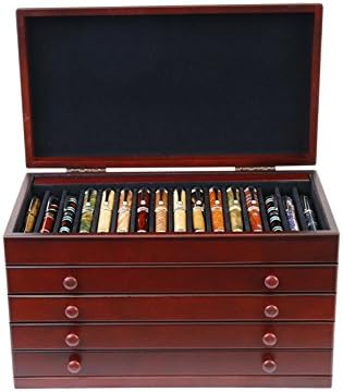 Mahogany Pen Chest - 76 Pens