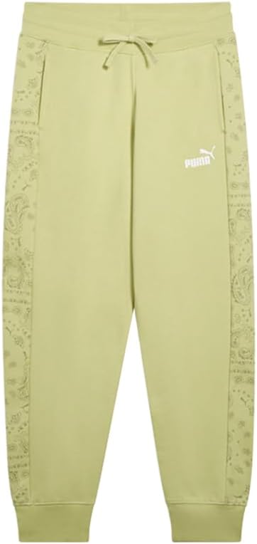 Womens Essentials Paisley Sweatpants Casual - Green