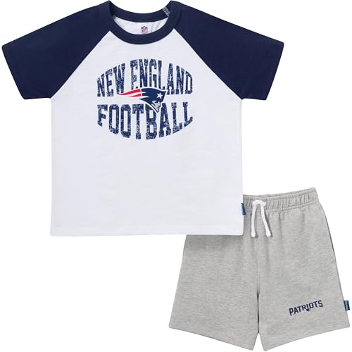 Image of Gerber NFL unisex-baby Nfl Team T-shirt and Shorts Set