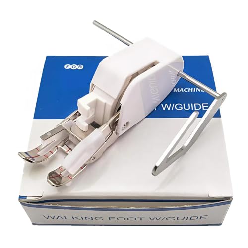 YICBOR Open Toe Walking Foot W/Guide for Brother...
