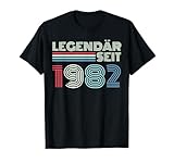 T-Shirt 43. Geburtstag Herren Damen 43 Jahre Deko