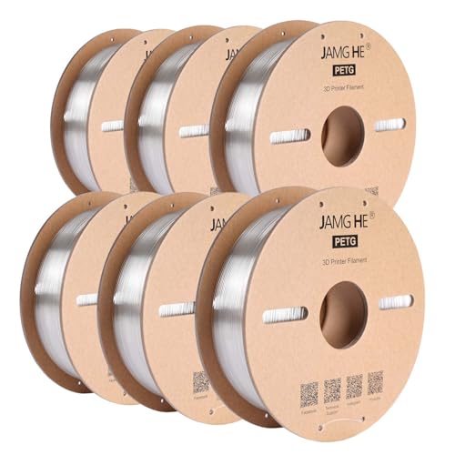 Filament JH JAMG HE PETG Naturalny Przezroczysty (NATURAL TRANSPARENT)