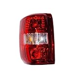 Esta luz de freno trasera para automóvil está hecha de una carcasa de plástico resistente y duradera.