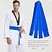 Hithop 8.6ft Long Soft Belt for Martial Arts Karate Taekwondo Judo (Blue)