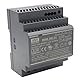 MEAN WELL HDR-100-24 AC-DC Ultra Slim DIN Rail Netzteil CV, schwarz