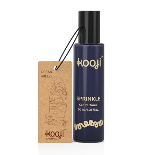 Image of KOOJI Sprinkle - Car & Home Perfumes - Ocean Breeze 30 ML | Premium Freshener - Aquatic Notes & Coastal Florals | Natural & Vegan Ingredients | Long-Lasting Aroma - Up to 60 Days