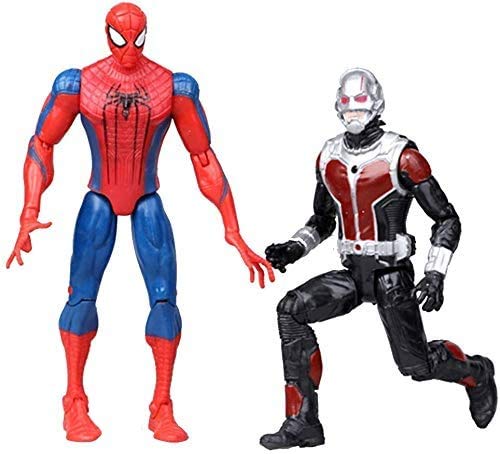 10 PCS Superhero Adventures Ultimate Super Hero Set, PVC Toy Dolls Collectible 6.7-Inch Action Figures, Holiday Toy Gifts for Kids. for Ages 3 and Up
