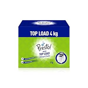Amazon Brand – Presto! Matic Top Load Detergent Powder – 4 kg