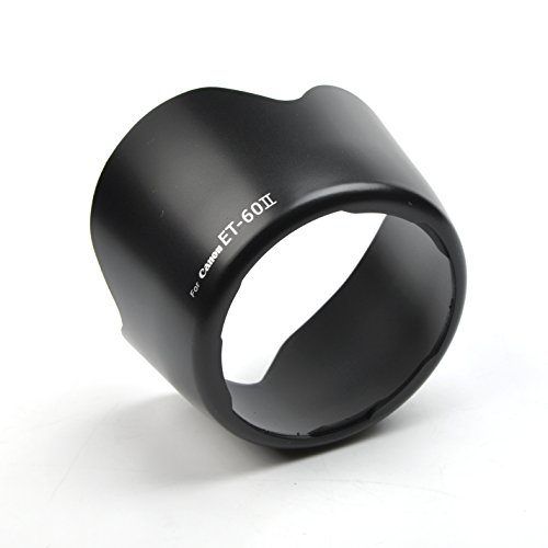 Pixco ET-60 II Flower Lens Hood for Canon EF-S 55-250mm 75-300mm f/4-5.6 is