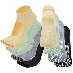 4 Pairs (Black& Grey& Yellow& Green)