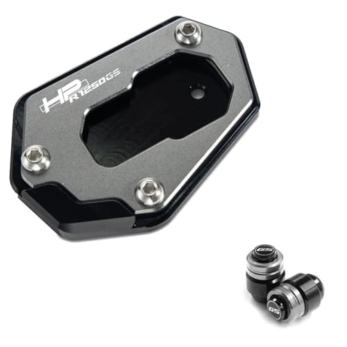 Extension béquille BMW R1250 GS pour stabiliser la moto en camping et roadtrip
