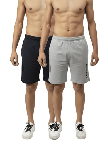 Image of Dollar Easy Fit Cotton Blend Pack of 1 Solid Men's Shorts