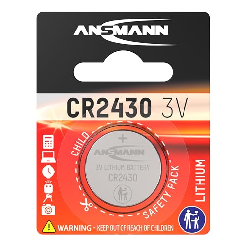 ANSMANN 5020092 Cr 2430 Pile a Bottone Batteria Litio - 3V