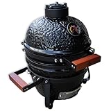 BBQ-First Grill, Tischgrill, Holzkohlegrill, Keramik-Grill