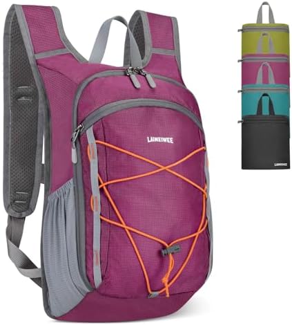Sac à Dos Pliable Ultraléger 13L, Petit Sac à Dos Randonnée Imper...